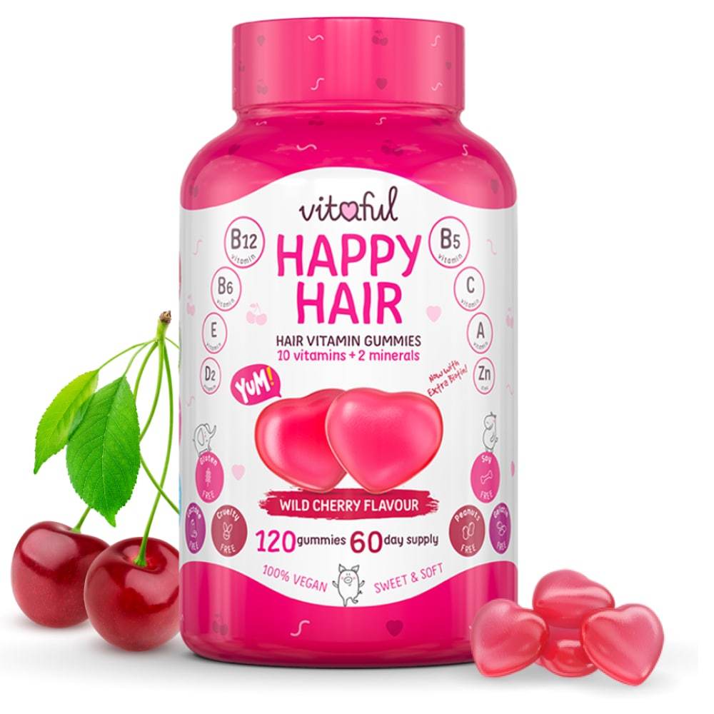 Vitaful Happy Hair - Hår Vitamin - BESTSELGER