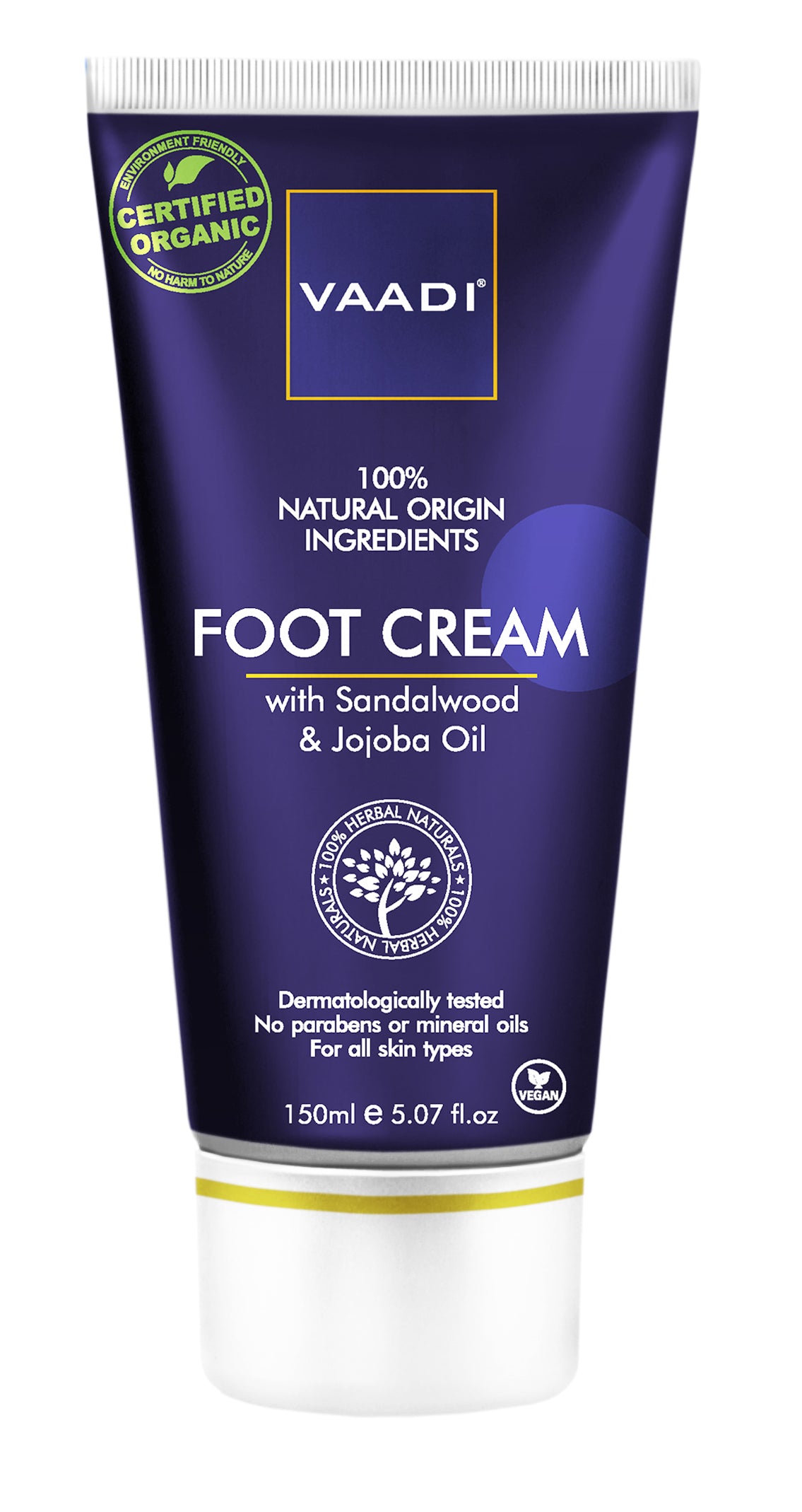 Vaadi Premium Foot Cream. Populær hos fotterapeuter